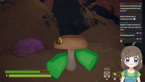 Mushroom clip