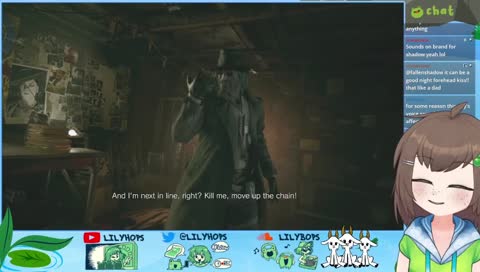 Lily says a swear