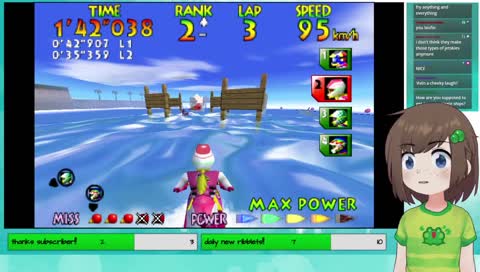 racing waves