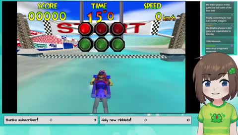 racing waves